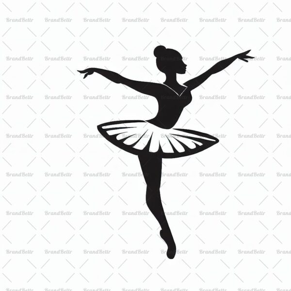 Anmutiger Balletttänzer